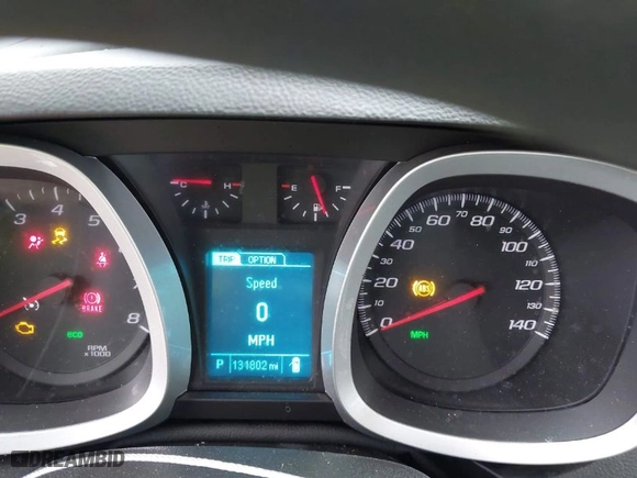 2017 Chevrolet Equinox LS with VIN 2GNALBEK4H1542906, listed as a IAAI auction lot 41538531 with 131,802 mi miles. Bid and sale history available at carsss.com. Image 7.