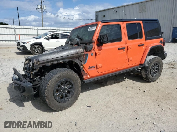 2023 Jeep Wrangler Rubicon 20th Anniversary with VIN 1C4JJXR6XPW704750, listed as a Copart auction lot 55223655 with Not provided miles and Non repairable. Bid and sale history available at DreamBid. Image 1.