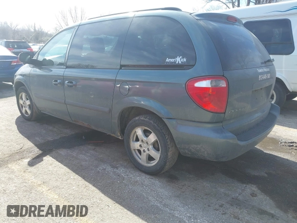 2007 Dodge Caravan SXT with VIN 1D4GP45R57B237884, listed as a IAAI auction lot 41660880 with 120,513 mi miles and . Bid and sale history available at DreamBid. Image 3.