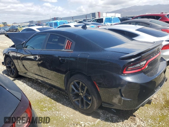 2019 Dodge Charger GT with VIN 2C3CDXHG6KH681814, listed as a Copart auction lot 49505025 with 64,514 mi miles and Salvage Title. Bid and sale history available at DreamBid. Image 2.