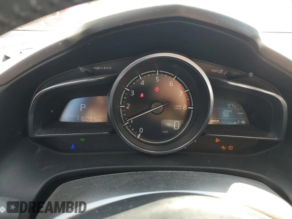 2017 Mazda 3 Grand Touring with VIN JM1BN1W32H1137559, listed as a Copart auction lot 65687494 with 116,091 mi miles and Salvage Title. Bid and sale history available at DreamBid. Image 9.