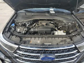 2020 Ford Explorer XLT with VIN 1FMSK8DH5LGC44851, listed as a Copart auction lot 47213915 with 34,007 mi miles and Salvage Title. Bid and sale history available at carsss.com. Image 12.