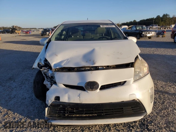 2012 Toyota Prius One with VIN JTDKN3DU1C1527097, listed as a Copart auction lot 80149594 with 174,291 mi miles and Salvage Title. Bid and sale history available at carsss.com. Image 5.