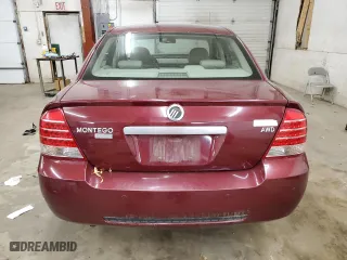 2006 Mercury Montego Premier with VIN 1MEHM43166G606291, listed as a Copart auction lot 78663794 with 217,133 mi miles and Salvage Title. Bid and sale history available at carsss.com. Image 6.
