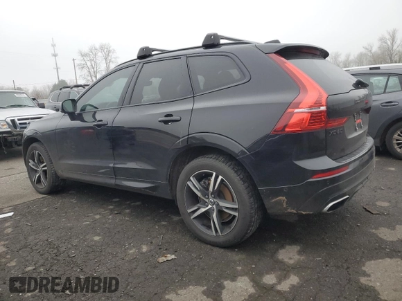2018 Volvo XC60 R-Design with VIN YV4A22RM0J1047067, listed as a Copart auction lot 88360895 with 62,658 mi miles and Salvage title. Bid and sale history available at DreamBid. Image 2.