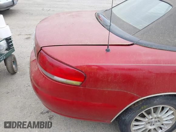 2004 Chrysler Sebring LX with VIN 1C3EL45X74N257888, listed as a IAAI auction lot 42136467 with 116,804 mi miles and . Bid and sale history available at DreamBid. Image 6.