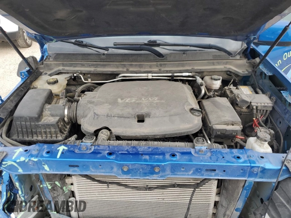 2022 Chevrolet Colorado 4WD LT with VIN 1GCGTCEN1N1225623, listed as a Copart auction lot 47280025 with 56,422 mi miles and Salvage Title. Bid and sale history available at carsss.com. Image 11.