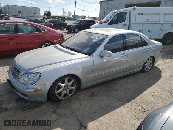 2006 Mercedes-Benz S 430 with VIN WDBNG83J26A477700, listed as a Copart auction lot 50262535 with Not Provided miles and Clean Title. Bid and sale history available at carsss.com. Image 1.