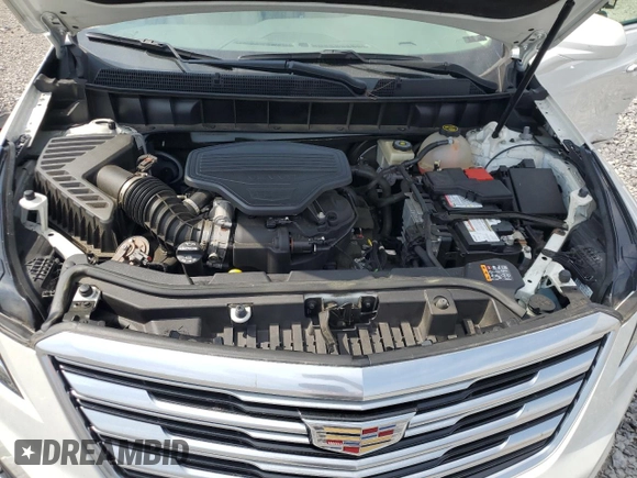 2017 Cadillac XT5 Premium Luxury FWD with VIN 1GYKNCRS4HZ224356, listed as a Copart auction lot 52562215 with 72,876 mi miles and Salvage Title. Bid and sale history available at DreamBid. Image 12.