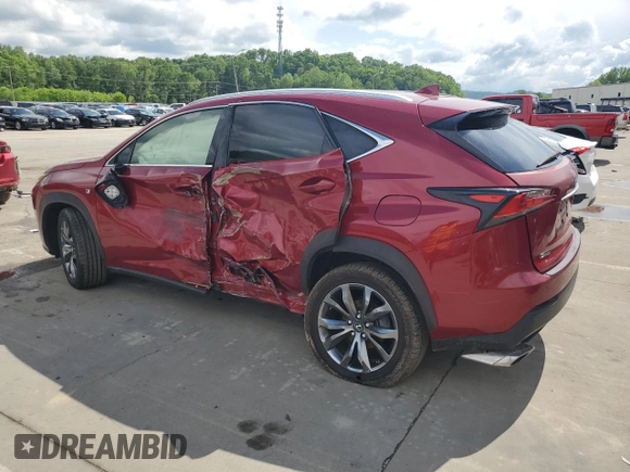 2016 Lexus NX 200t with VIN JTJYARBZ9G2034627, listed as a Copart auction lot 56388525 with 60,897 mi miles and Salvage title. Bid and sale history available at DreamBid. Image 2.