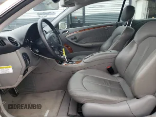 2007 Mercedes-Benz CLK 350 with VIN WDBTJ56H87F223011, listed as a Copart auction lot 45642314 with 155,996 mi miles and Salvage Title. Bid and sale history available at DreamBid. Image 7.