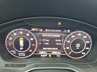 2018 Audi A4 allroad Premium Plus with VIN WA18NAF4XJA062791, listed as a Copart auction lot 67117774 with 44,591 mi miles and Salvage Title. Bid and sale history available at carsss.com. Image 9.