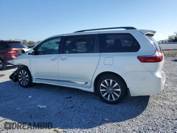 2020 Toyota Sienna XLE with VIN 5TDDZ3DC8LS244302, listed as a Copart auction lot 47581475 with 72,956 mi miles and Non Repairable. Bid and sale history available at carsss.com. Image 2.
