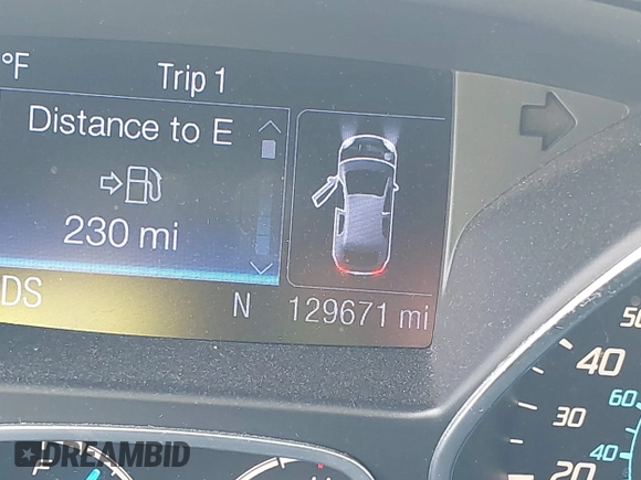 2013 Ford Escape SE with VIN 1FMCU0GX6DUB29519, listed as a IAAI auction lot 42281464 with 129,671 mi miles and . Bid and sale history available at DreamBid. Image 15.