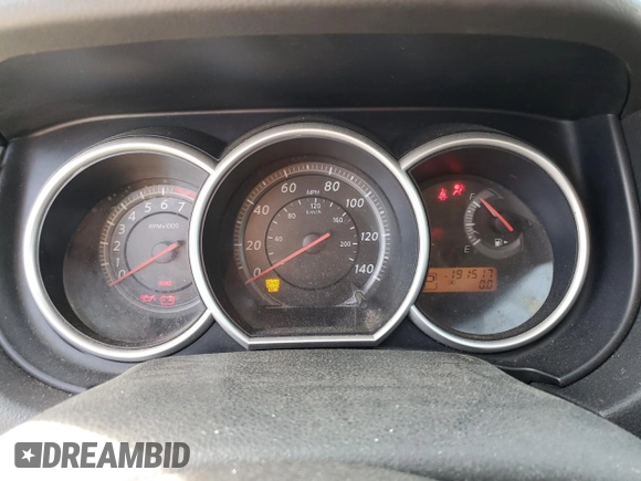 2010 Nissan Versa 1.8 SL with VIN 3N1BC1CP9AL374760, listed as a Copart auction lot 50710035 with 191,517 mi miles and Salvage Title. Bid and sale history available at carsss.com. Image 9.