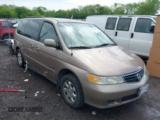 2003 Honda Odyssey EX with VIN 5FNRL18613B085840, listed as a IAAI auction lot 42121495 with Not Provided miles and . Bid and sale history available at carsss.com. Image 1.