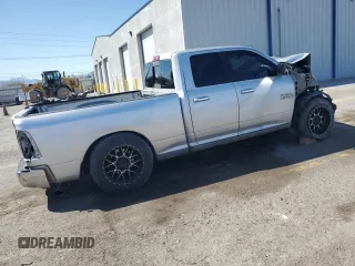 2015 Ram 1500 Lone Star with VIN 1C6RR6GT4FS512252, listed as a Copart auction lot 49677395 with 124,847 mi miles and Salvage Title. Bid and sale history available at carsss.com. Image 3.