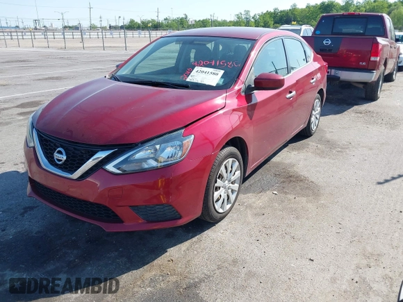 2016 Nissan Sentra SV with VIN 3N1AB7AP5GL637792, listed as a IAAI auction lot 42041580 with 74,373 mi miles and . Bid and sale history available at DreamBid. Image 2.