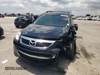 2012 Mazda CX-9 Grand Touring with VIN JM3TB2DA4C0361023, listed as a Copart auction lot 63839005 with 140,784 mi miles and Salvage title. Bid and sale history available at DreamBid. Image 14.