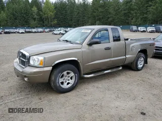 2006 Dodge Dakota SLT with VIN 1D7HW42K96S572291, listed as a Copart auction lot 64859254 with 147,527 mi miles and Clean Title. Bid and sale history available at carsss.com. Image 1.