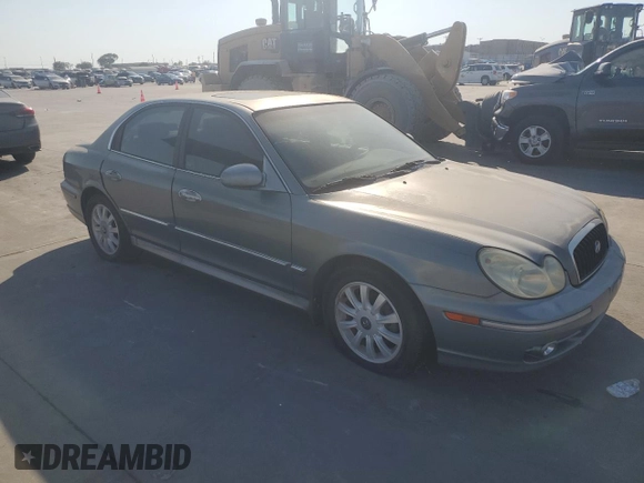 2004 Hyundai Sonata GLS with VIN KMHWF35H74A041603, listed as a Copart auction lot 76204444 with 164,606 mi miles and Clean Title. Bid and sale history available at carsss.com. Image 4.