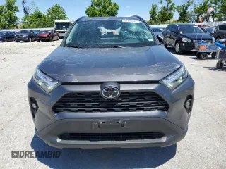 2024 Toyota RAV4 XLE Premium with VIN 2T3A1RFV2RC454169, listed as a Copart auction lot 57758245 with 5,139 mi miles and Salvage title. Bid and sale history available at DreamBid. Image 5.