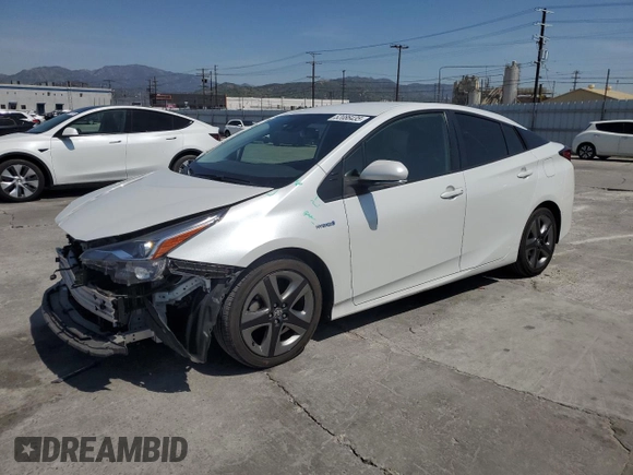 2022 Toyota Prius L Eco z VIN JTDKAMFU2N3176948, wystawiony jako Copart lot #52086435 z przebiegiem 140 633 mil mil oraz Szkoda całkowita • Salvage title. Historia ofert i sprzedaży dostępna na DreamBid. Obrazek 1.