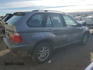 2004 BMW X5 3.0i with VIN 5UXFA13514LU29204, listed as a Copart auction lot 49104855 with 105,369 mi miles and Salvage Title. Bid and sale history available at carsss.com. Image 3.