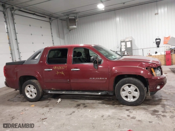 2009 Chevrolet Avalanche LT w/2LT with VIN 3GNFK22029G274846, listed as a IAAI auction lot 41488129 with 0 mi miles. Bid and sale history available at carsss.com. Image 13.