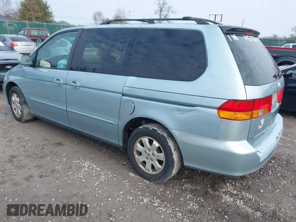 2004 Honda Odyssey EX-RES z VIN 5FNRL18864B093614, wystawiony jako IAAI lot #41674733 z przebiegiem 237 552 mil mil oraz . Historia ofert i sprzedaży dostępna na DreamBid. Obrazek 3.