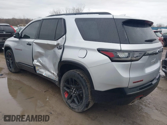 2020 Chevrolet Traverse Premier with VIN 1GNEVKKW4LJ284338, listed as a IAAI auction lot 41912758 with 74,496 mi miles and . Bid and sale history available at DreamBid. Image 3.