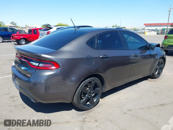 2014 Dodge Dart SXT with VIN 1C3CDFBB8ED866357, listed as a IAAI auction lot 42109497 with 158,625 mi miles and . Bid and sale history available at DreamBid. Image 4.