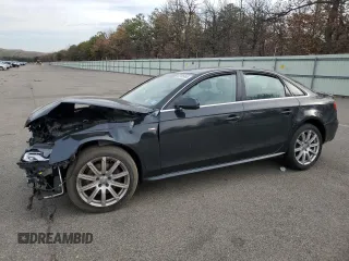 2012 Audi A4 2.0T Premium Plus with VIN WAUFFAFL0CN002562, listed as a Copart auction lot 50195465 with 0 mi miles and Salvage Title. Bid and sale history available at carsss.com. Image 1.