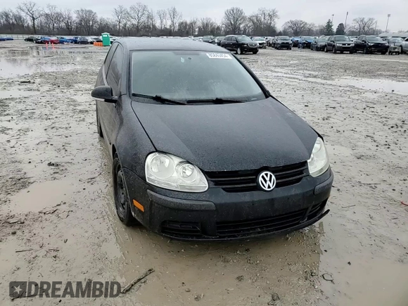 2009 Volkswagen Rabbit S with VIN WVWAB71K19W110539, listed as a Copart auction lot 85843454 with Not provided miles and Salvage title. Bid and sale history available at DreamBid. Image 11.
