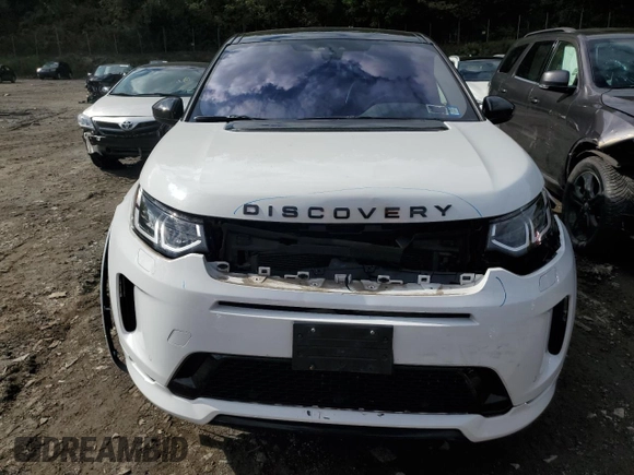 2020 Land Rover Discovery Sport S R-Dynamic with VIN SALCT2FXXLH865514, listed as a Copart auction lot 71275344 with 26,185 mi miles and Salvage Title. Bid and sale history available at carsss.com. Image 5.