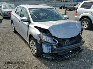2017 Nissan Sentra SV with VIN 3N1AB7AP8HY315409, listed as a Copart auction lot 39251529 with 46,580 mi miles and Salvage Title. Bid and sale history available at carsss.com. Image 1.
