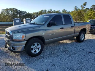 2006 Dodge 1500 SLT z VIN 1D7HA18266S582653, wystawiony jako Copart lot #47625845 z przebiegiem 134 843 mil mil oraz Czysty tytuł • Clean title. Historia ofert i sprzedaży dostępna na DreamBid. Obrazek 1.