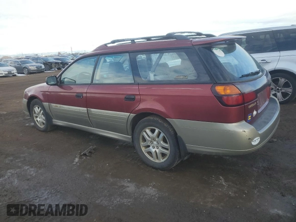2002 Subaru Legacy Outback with VIN 4S3BH675527642035, listed as a Copart auction lot 43069325 with 208,818 mi miles and Clean title. Bid and sale history available at DreamBid. Image 2.