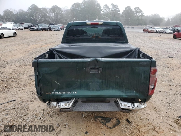 2005 Chevrolet Colorado 1SB LS Z85 with VIN 1GCCS136458142759, listed as a Copart auction lot 44215575 with 162,155 mi miles and Salvage Title. Bid and sale history available at carsss.com. Image 6.