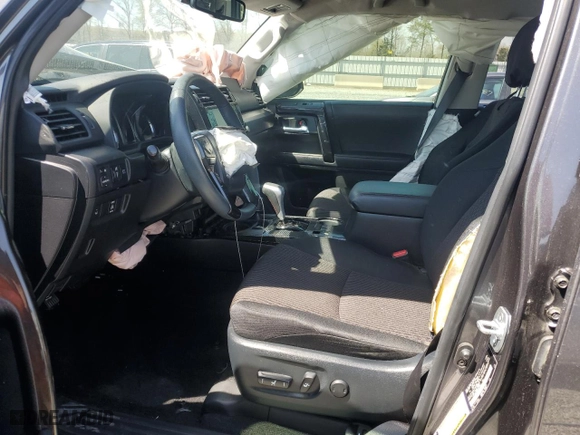 2021 Toyota 4Runner TRD Off Road with VIN JTEPU5JR0M5877962, listed as a Copart auction lot 50973355 with 61,539 mi miles and Salvage Title. Bid and sale history available at carsss.com. Image 7.