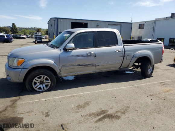 2005 Toyota Tundra SR5 with VIN 5TBET34135S493445, listed as a Copart auction lot 52226995 with 254,927 mi miles and Salvage Title. Bid and sale history available at carsss.com. Image 1.