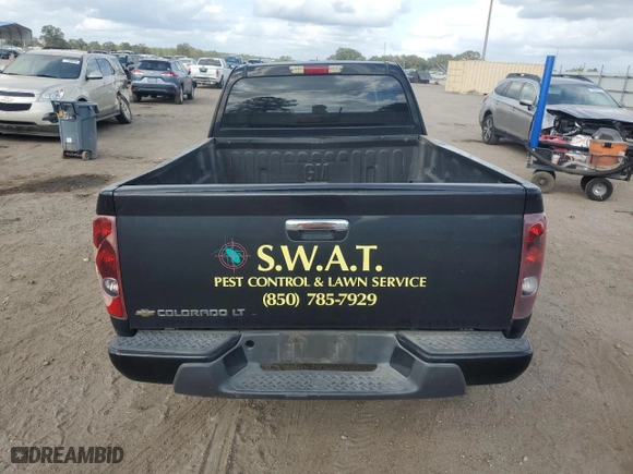 2012 Chevrolet Colorado LT w/1LT with VIN 1GCESCFE0C8118107, listed as a Copart auction lot 78554204 with 199,580 mi miles and Salvage Title. Bid and sale history available at carsss.com. Image 6.
