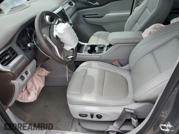 2021 GMC Acadia SLT with VIN 1GKKNMLS2MZ221040, listed as a Copart auction lot 53948075 with 60,305 mi miles and Salvage Title. Bid and sale history available at DreamBid. Image 7.