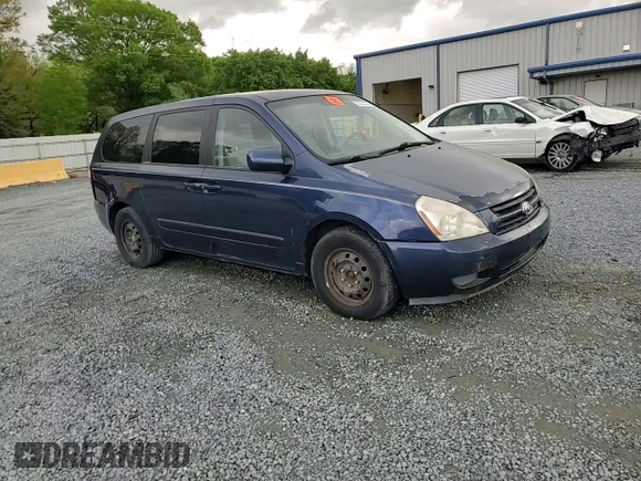 2006 Kia Sedona LX with VIN KNDMB233666045365, listed as a Copart auction lot 52853325 with 171,091 mi miles and Salvage Title. Bid and sale history available at carsss.com. Image 12.