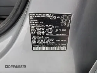 2021 Volkswagen Atlas SEL Premium R-Line with VIN 1V2FR2CA4MC543032, listed as a Copart auction lot 43999525 with 98,045 mi miles and Clean title. Bid and sale history available at DreamBid. Image 13.