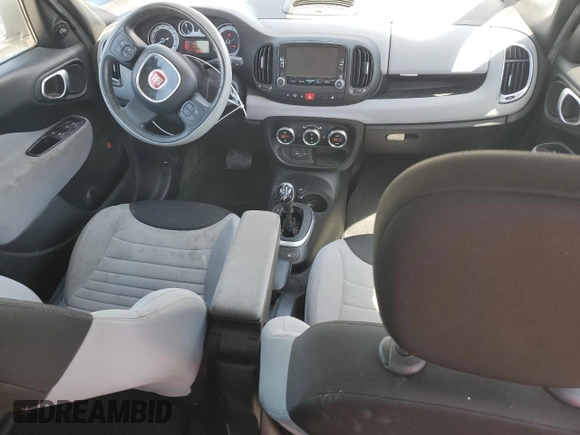 2014 FIAT 500L Easy with VIN ZFBCFABH1EZ018310, listed as a Copart auction lot 56480355 with 83,388 mi miles and Clean title. Bid and sale history available at DreamBid. Image 8.