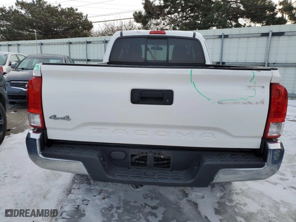 2016 Toyota Tacoma SR with VIN 5TFSX5EN2GX041981, listed as a Copart auction lot 89338535 with 86,393 mi miles and Salvage Title. Bid and sale history available at carsss.com. Image 6.