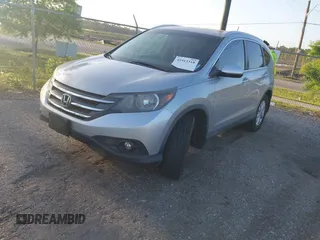 2013 Honda CR-V EX-L with VIN 5J6RM3H77DL016323, listed as a IAAI auction lot 41913318 with 104,562 mi miles and . Bid and sale history available at DreamBid. Image 2.