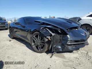 2018 Chevrolet Corvette 1LT with VIN 1G1YB2D72J5101599, listed as a Copart auction lot 46104905 with 22,524 mi miles and Salvage Title. Bid and sale history available at carsss.com. Image 4.