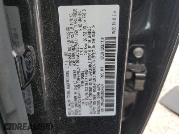 2025 Mazda CX-50 S Select with VIN 7MMVABAM6SN304276, listed as a Copart auction lot 50847305 with 17,543 mi miles and Clean Title. Bid and sale history available at DreamBid. Image 13.